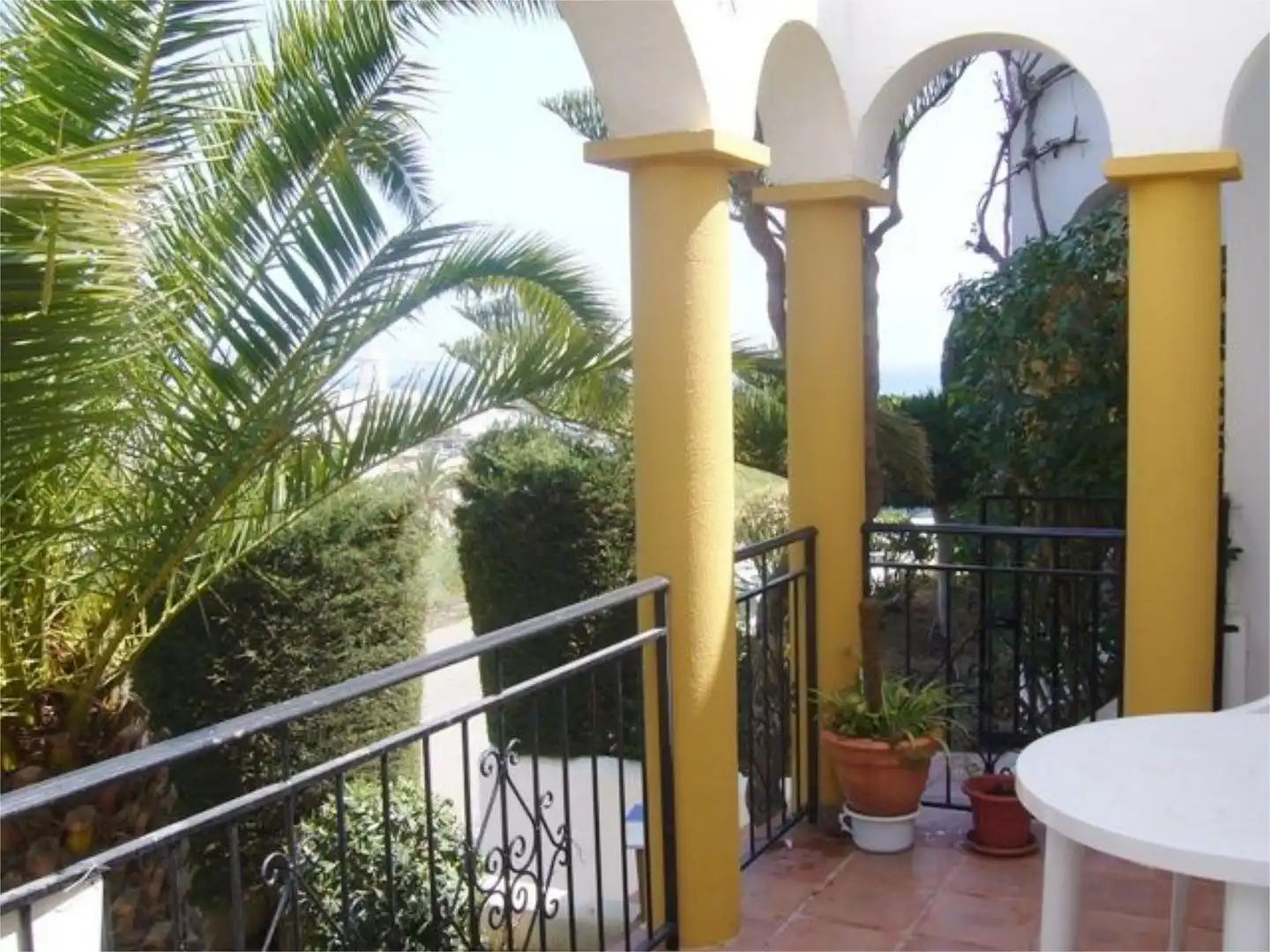 Wohnungen zur Miete in Calle Jaen, 11, Vista de los Ángeles Terrasse von Wohnungen zur Miete in Mojácar mit Klimaanlage, Heizung und Privatgarten