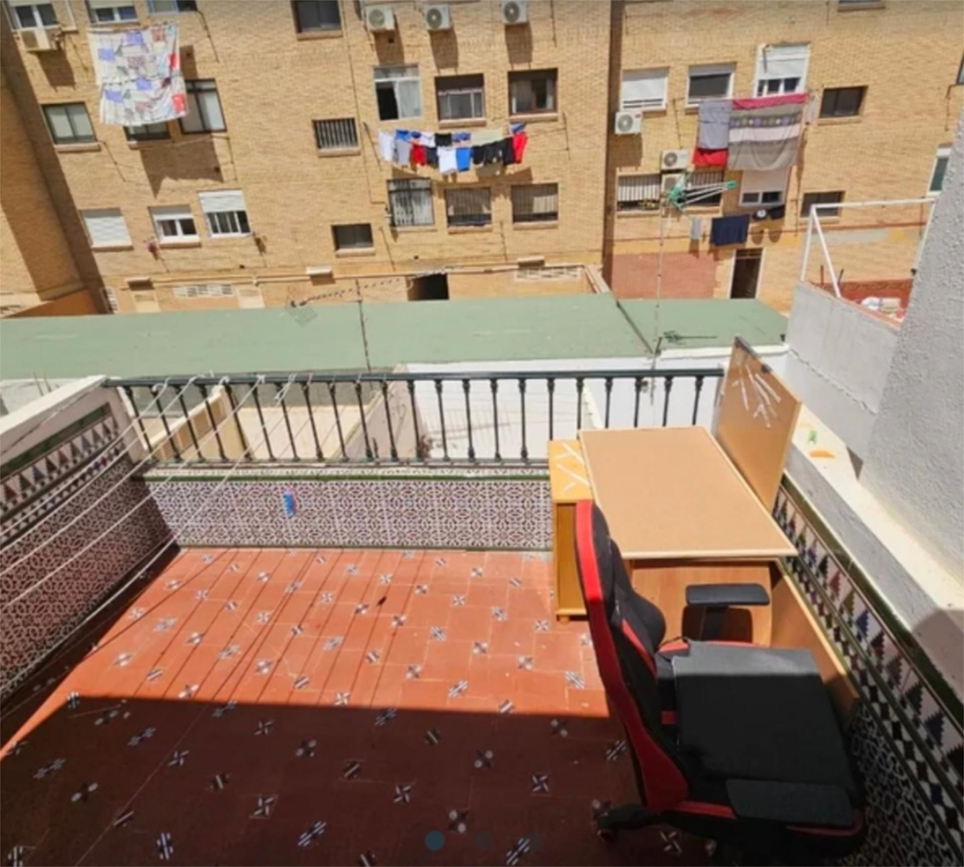 Balcony of Planta baja to share in  Almería Capital  with Terrace