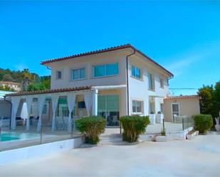 Exterior view of Country house for sale in Selva  with Terrace, Swimming Pool and Balcony