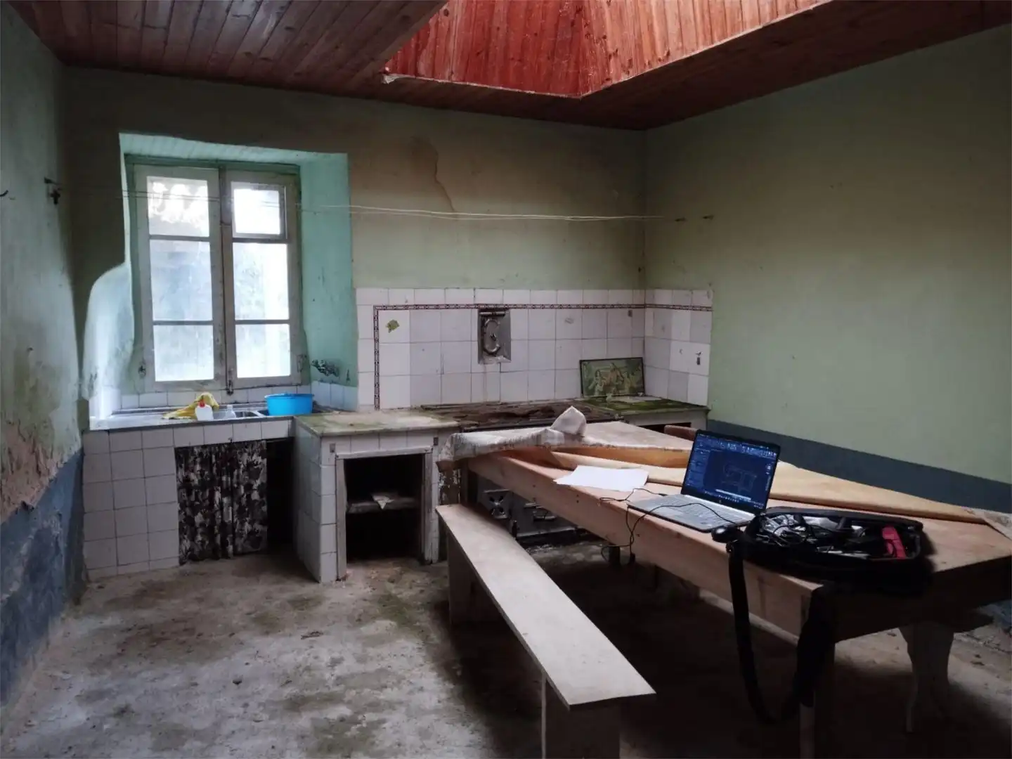 Kitchen of Houses for sale in Ribadeo  with Private garden and Balcony