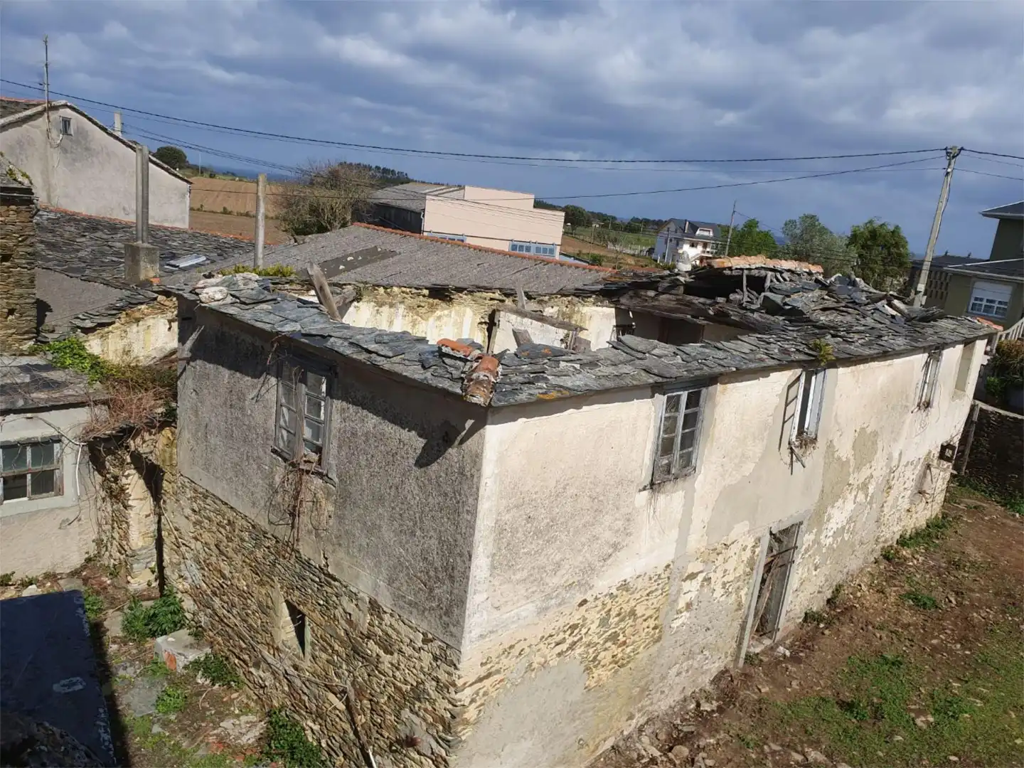 Exterior view of Houses for sale in Ribadeo  with Private garden and Balcony