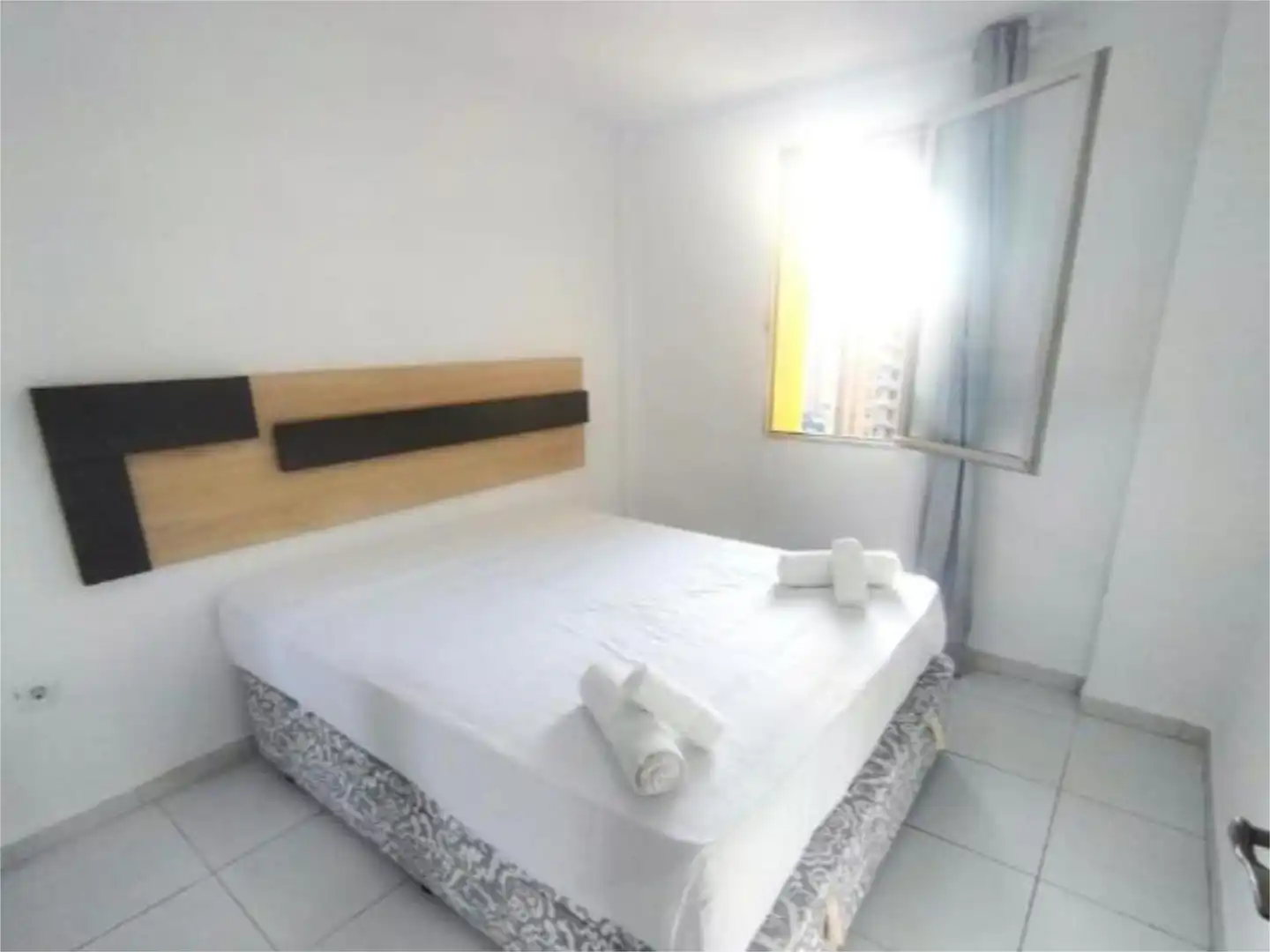 Flat for rent in Calle Kennedy, 5, Levante Alto Bedroom of Flat for rent in Benidorm with Air Conditioner, Heating and Private garden