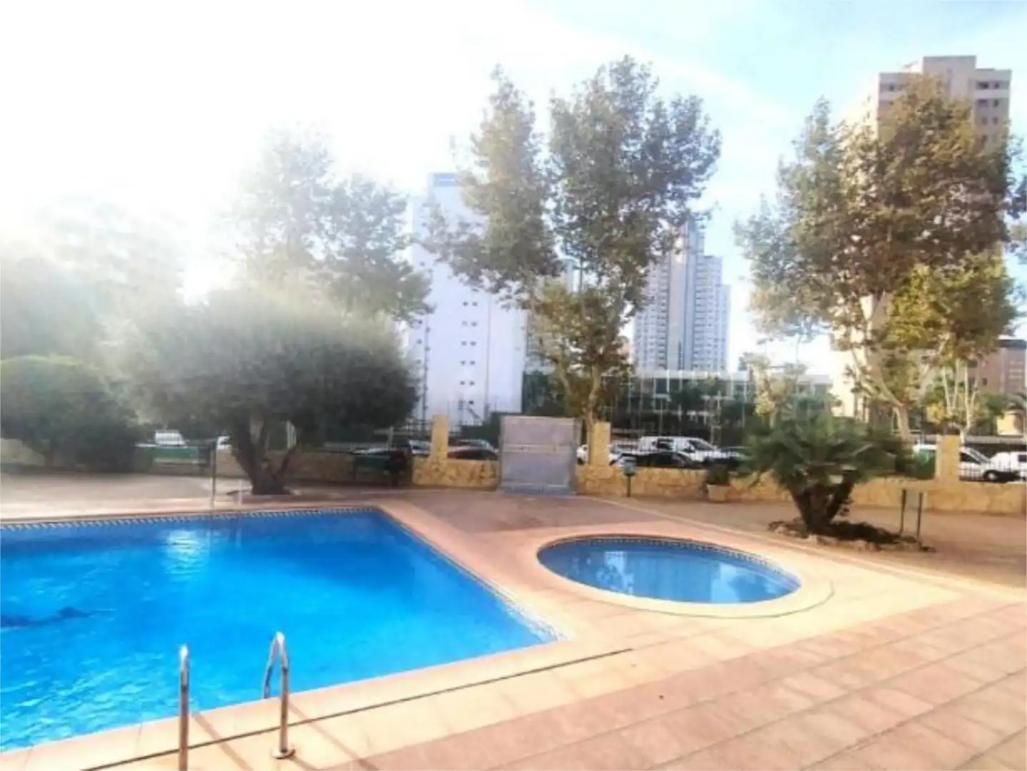 Flat for rent in Calle Kennedy, 5, Levante Alto Swimming pool of Flat for rent in Benidorm with Air Conditioner, Heating and Private garden