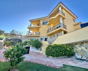 Exterior view of Single-family semi-detached to rent in Mijas  with Air Conditioner, Terrace and Swimming Pool