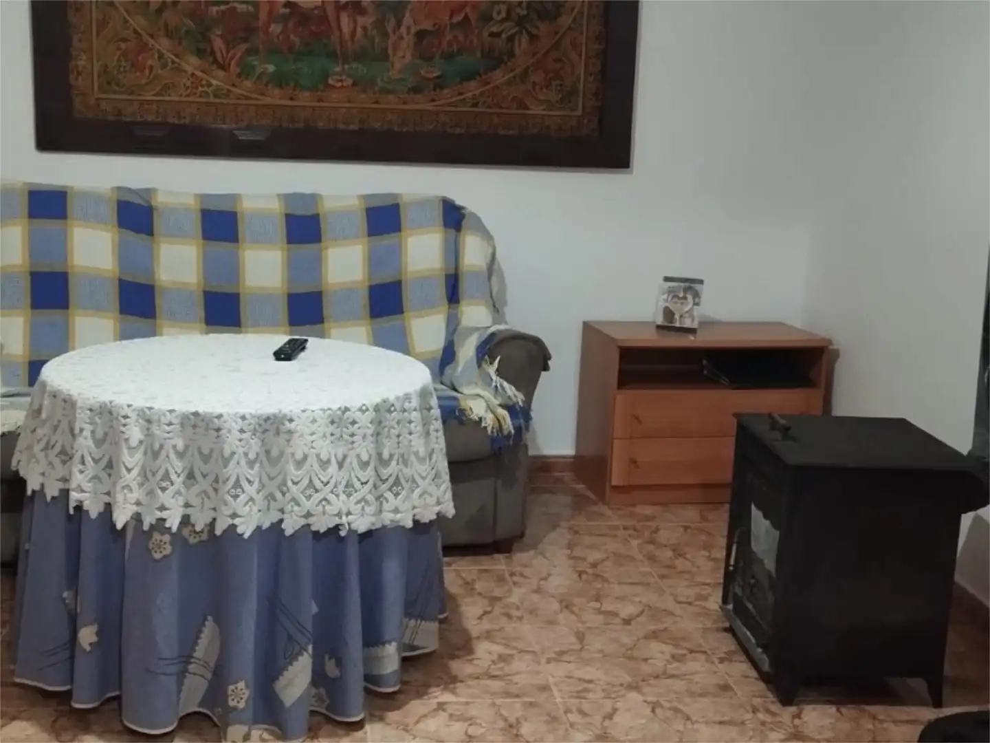 Living room of Detached homes for sale in Santa Cruz de los Cáñamos  with Heating, Storage room and Furnished