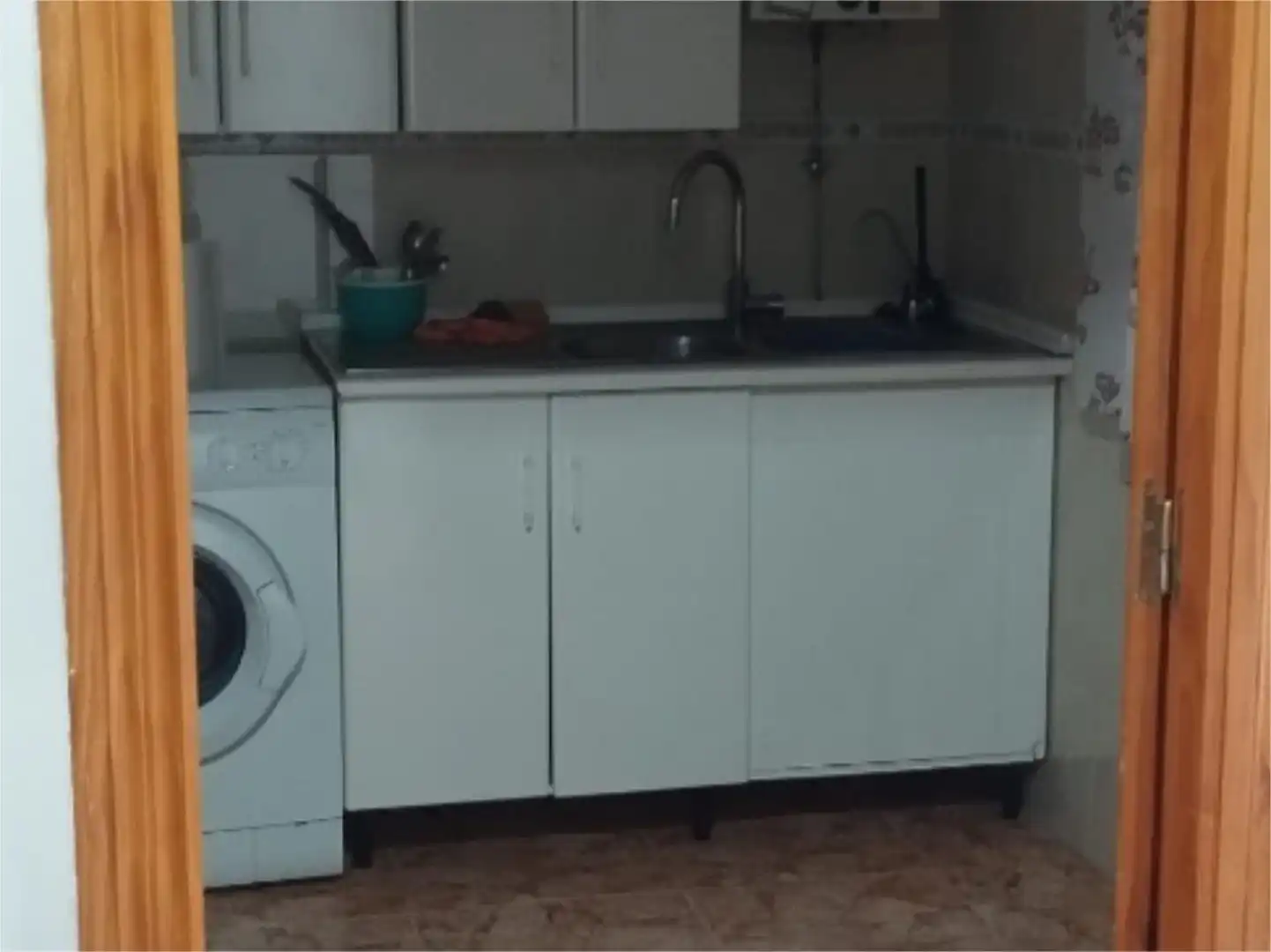 Kitchen of Detached homes for sale in Santa Cruz de los Cáñamos  with Heating, Storage room and Furnished