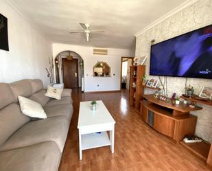 Living room of Flat for sale in Málaga Capital  with Air Conditioner, Terrace and Balcony