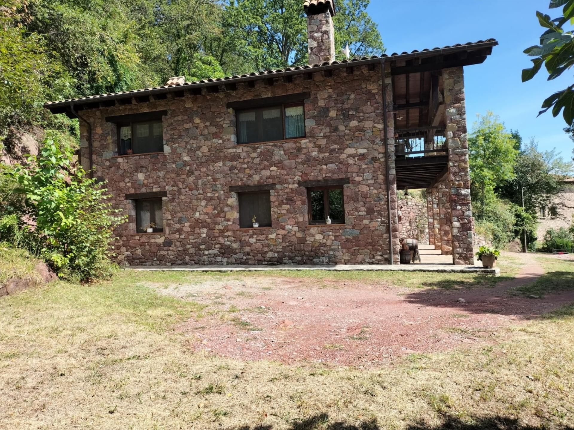 Vista exterior de Casa o xalet en venda en Camprodon amb Balcó