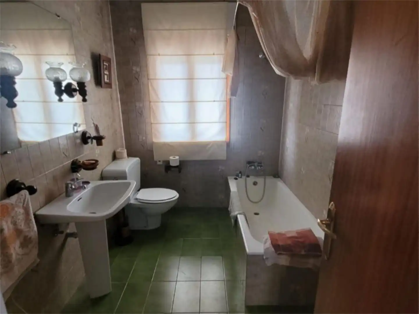 Baño de Casa adosada en venta en Cascante con Jardín privado, Terraza y Trastero