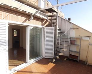 Balcony of Flat for sale in  Madrid Capital  with Air Conditioner, Heating and Terrace