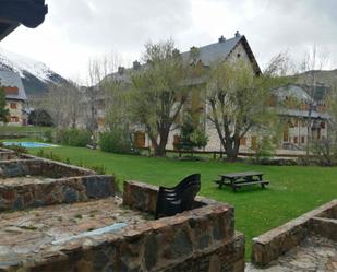 Garden of Study to rent in La Vall de Boí  with Heating and Parquet flooring