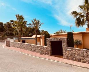 Exterior view of House or chalet for sale in Santa Eulària des Riu  with Terrace and Swimming Pool