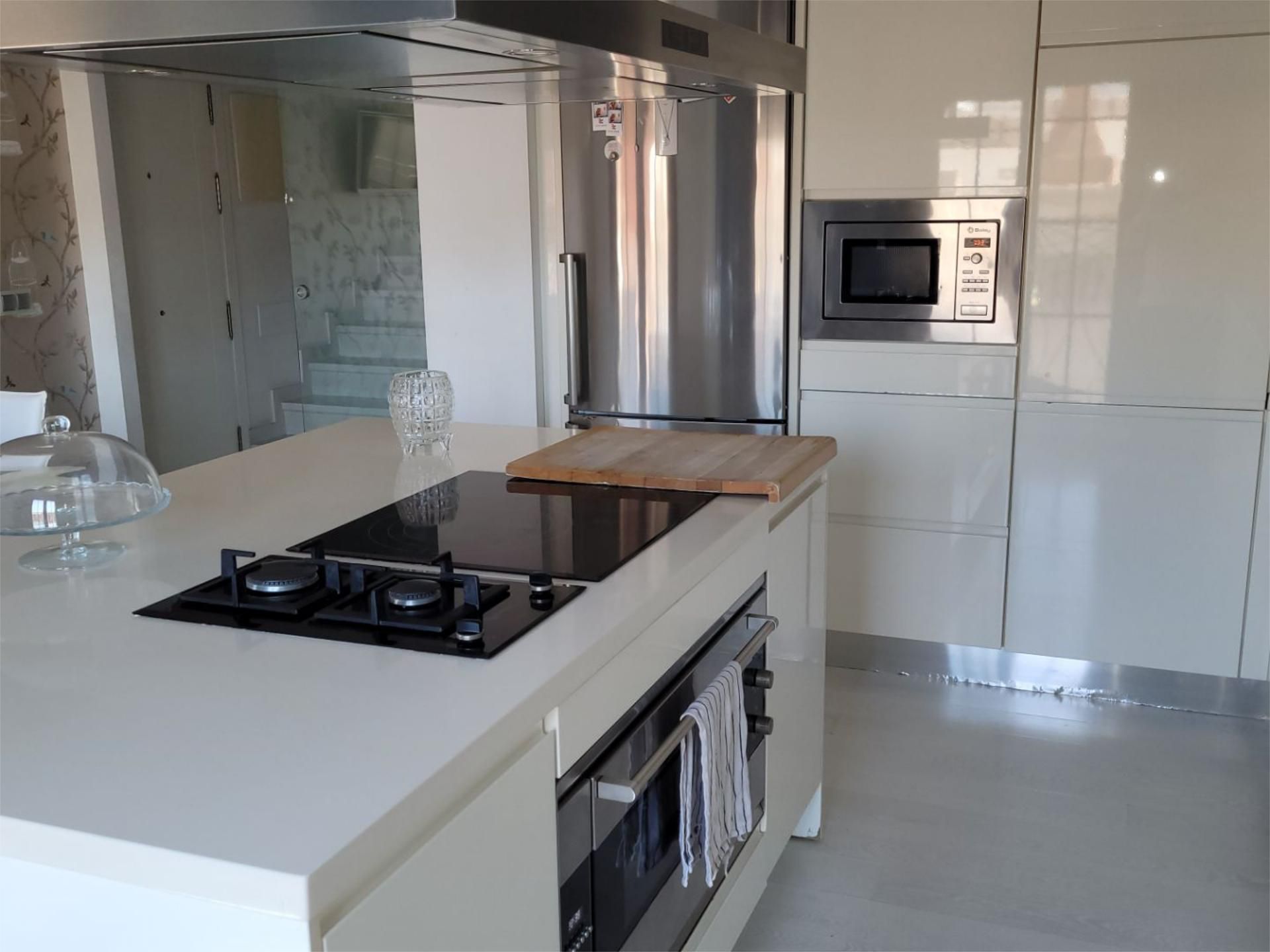 Kitchen of Flat for sale in  Melilla Capital  with Air Conditioner, Terrace and Balcony