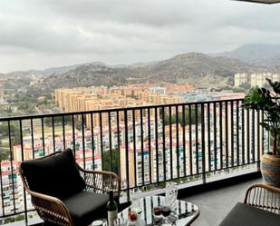 Terrace of Flat for sale in Málaga Capital  with Air Conditioner, Terrace and Swimming Pool