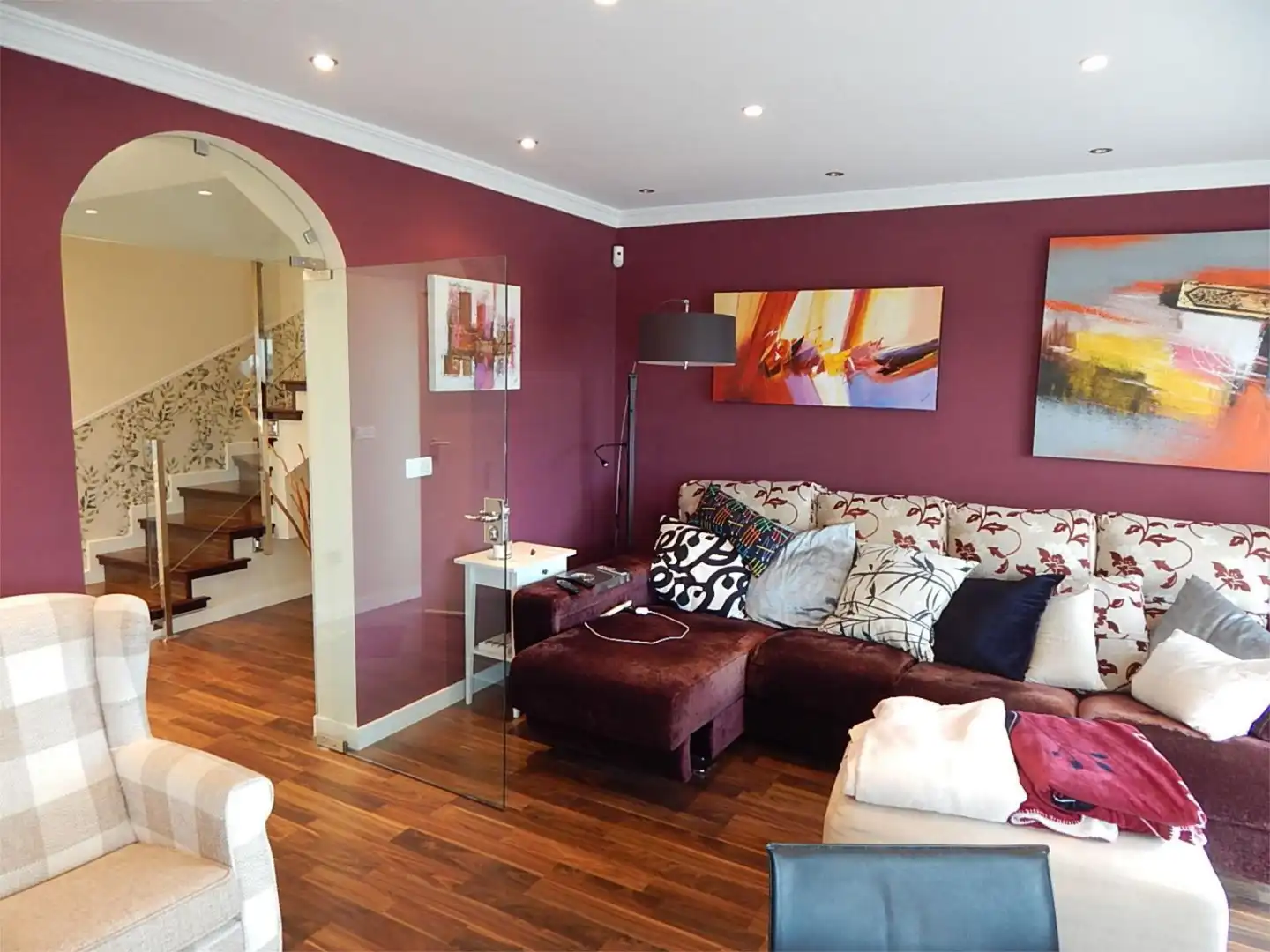 Detached homes for sale in Urbanizacion Lagunamar, 2, Bajamar Living room of Detached homes for sale in San Cristóbal de la Laguna with Private garden, Storage room and Video intercom