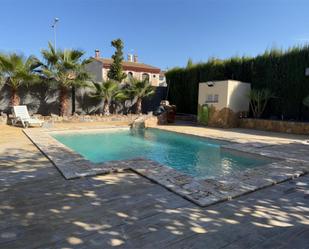 Swimming pool of House or chalet for sale in Albolote  with Air Conditioner, Terrace and Swimming Pool