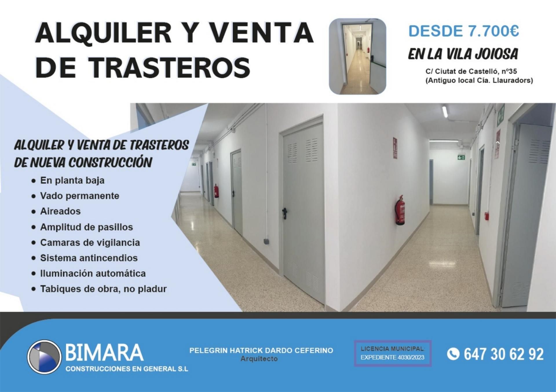Traster en venda en Villajoyosa / La Vila Joiosa