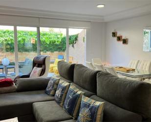 Living room of Single-family semi-detached to rent in Alboraya  with Air Conditioner, Terrace and Balcony