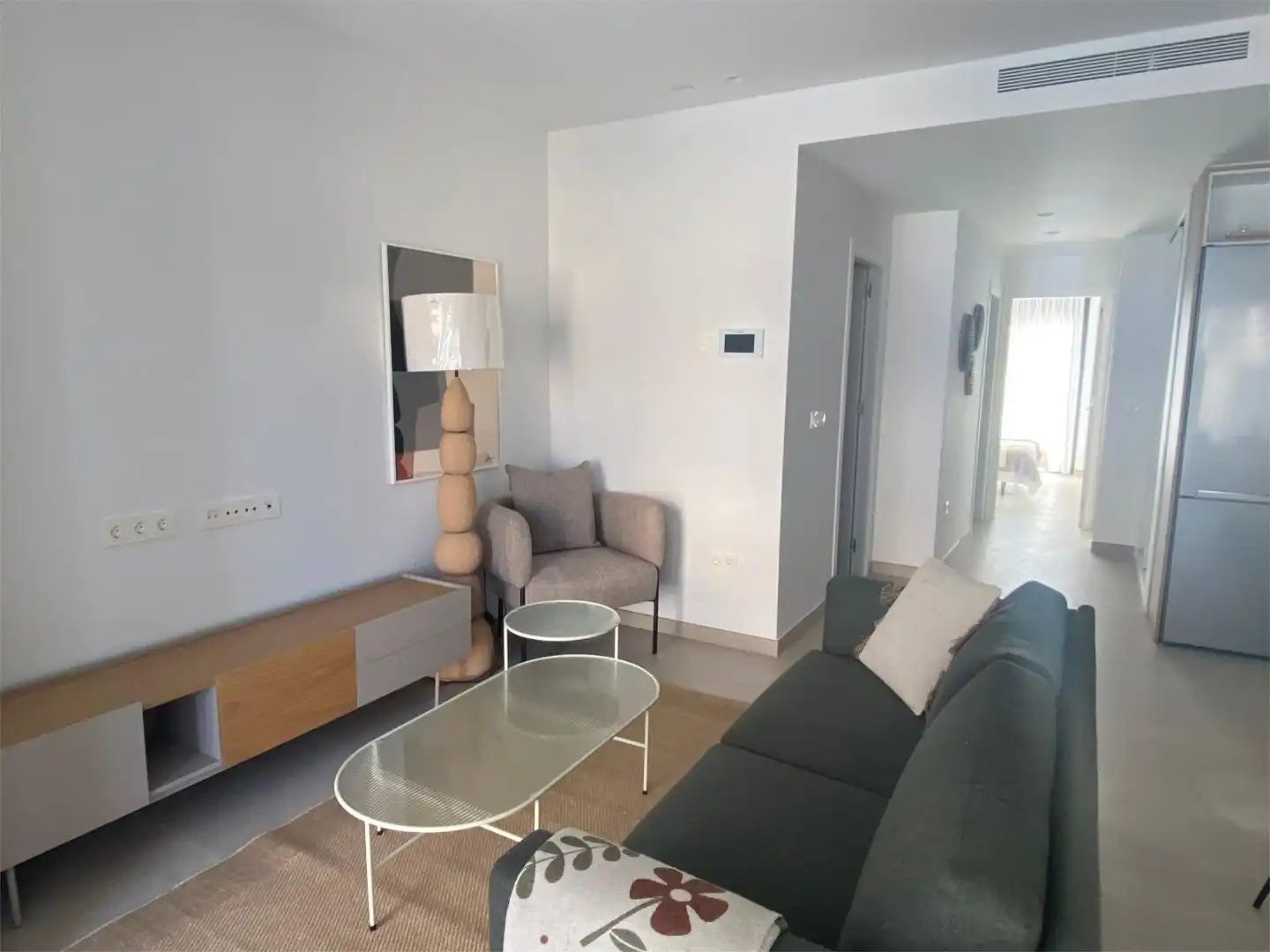 Piso en venta en Calle Moratalla, 2, Los Cuarteros Sala de estar de Piso en venta en San Pedro del Pinatar con Aire acondicionado, Jardín privado y Terraza