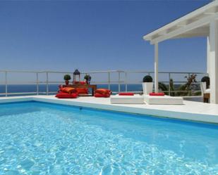 Swimming pool of House or chalet to rent in Sitges  with Air Conditioner, Heating and Private garden