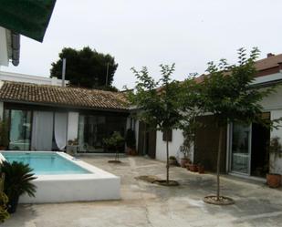 Exterior view of House or chalet for sale in  Valencia Capital  with Terrace and Swimming Pool