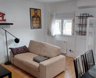 Living room of Flat for sale in  Madrid Capital  with Air Conditioner, Heating and Terrace