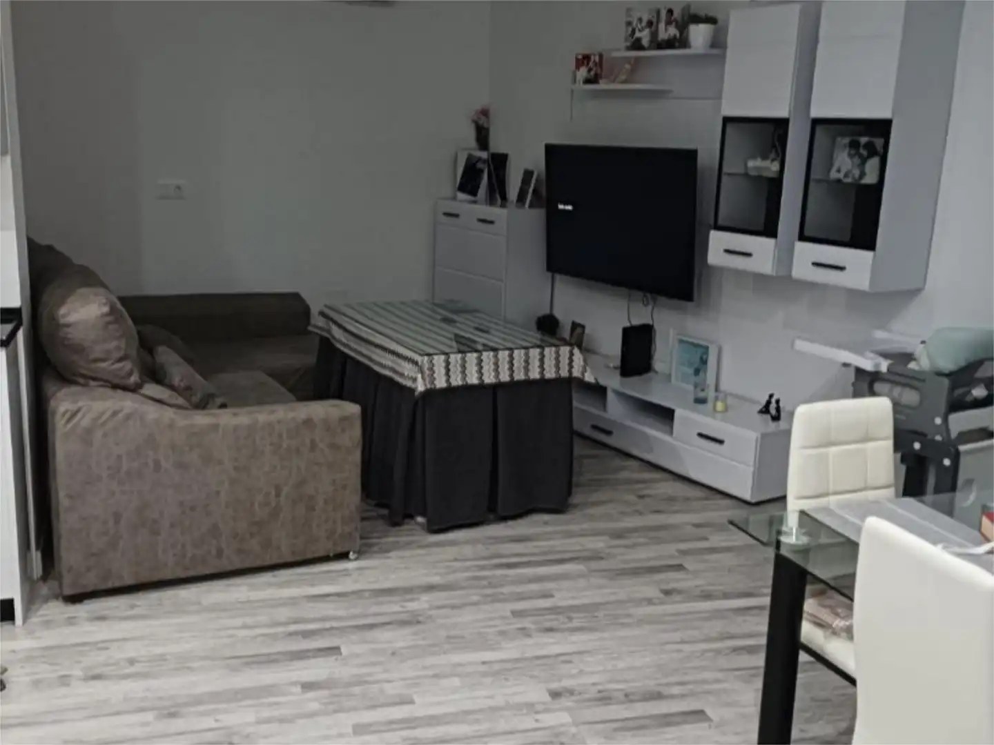 Sala de estar de Casa adosada en venta en Zagra con Aire acondicionado, Calefacción y Parquet