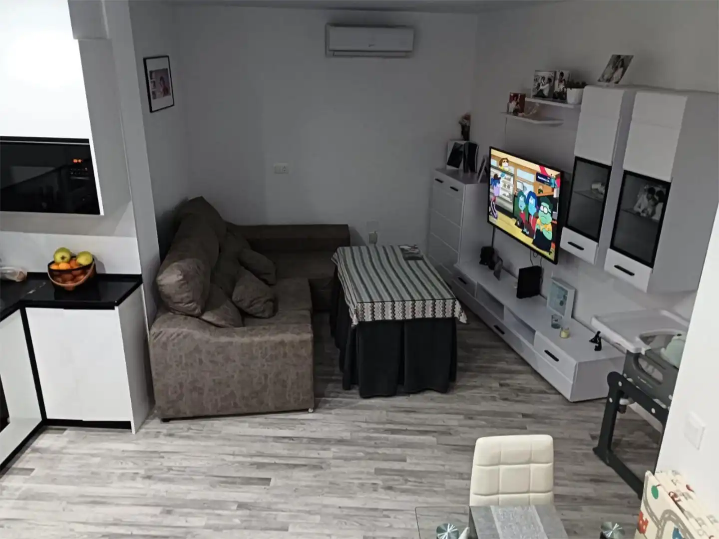 Sala de estar de Casa adosada en venta en Zagra con Aire acondicionado, Calefacción y Parquet