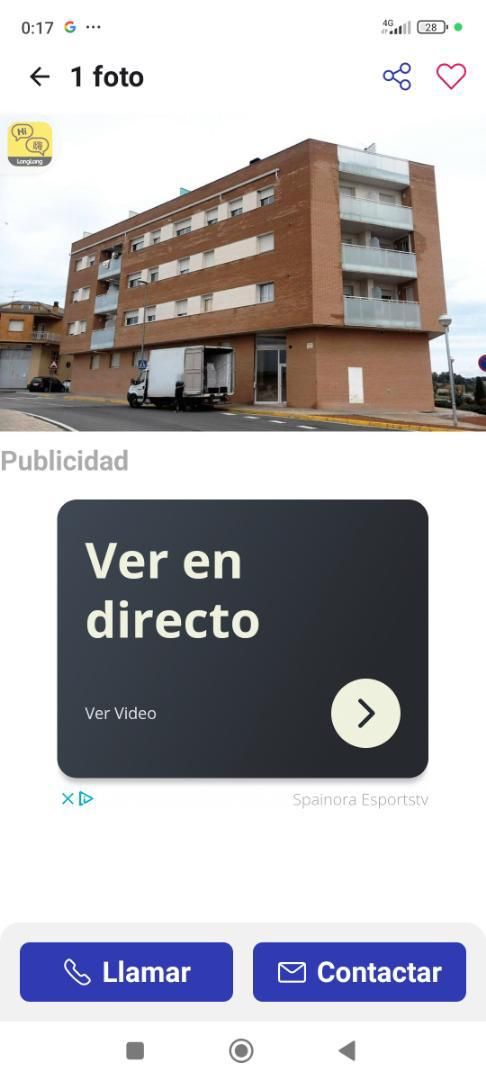 Vista exterior de Garatge en venda en Torrefarrera