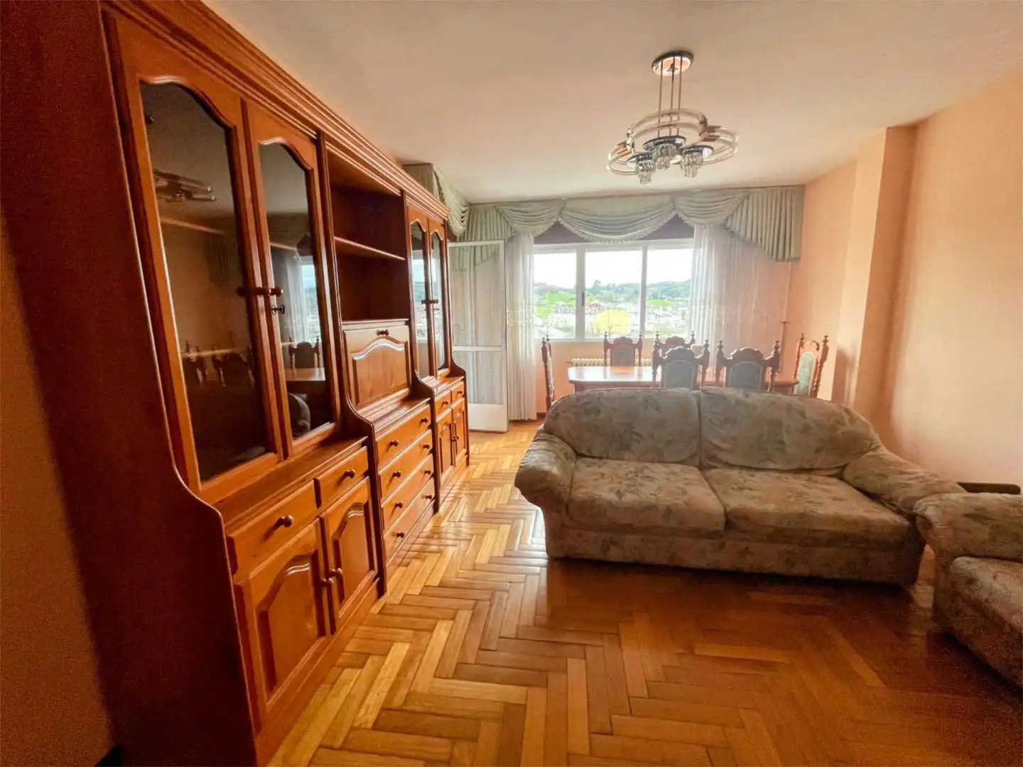 Flat for sale in Estrada A Pontenova, 59, Meira Living room of Flat for sale in Meira with Heating, Parquet flooring and Storage room