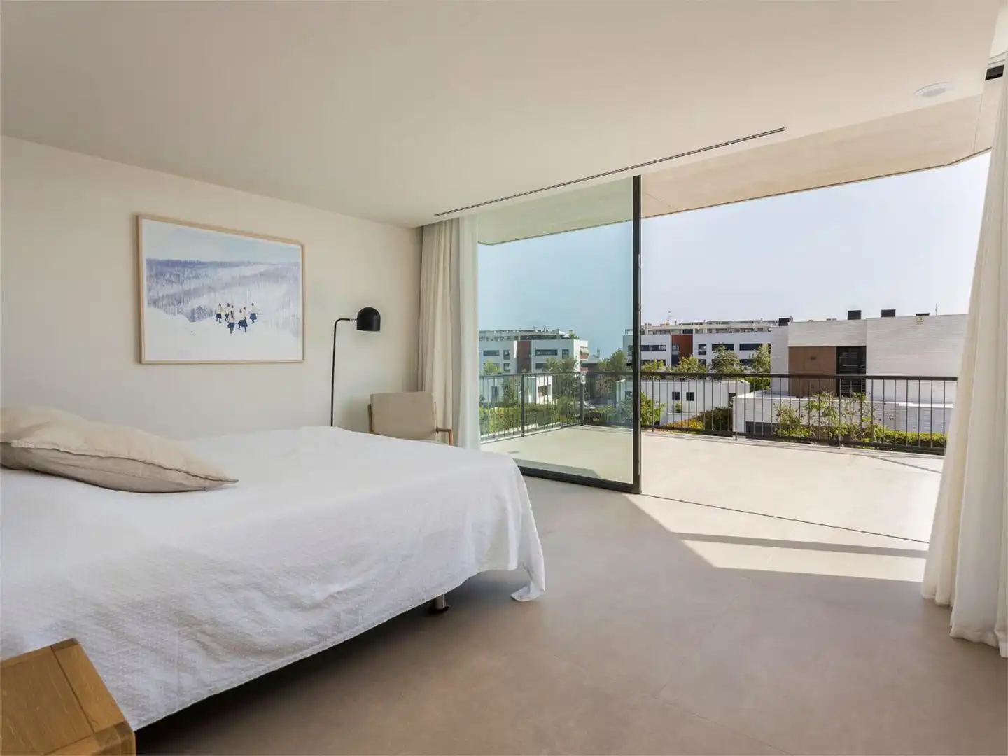 Casa o chalet de alquiler en Josep Maria Massip I Izabal, 20, La Plana Habitación de Casa o chalet de alquiler en Sitges con Aire acondicionado, Terraza y Piscina