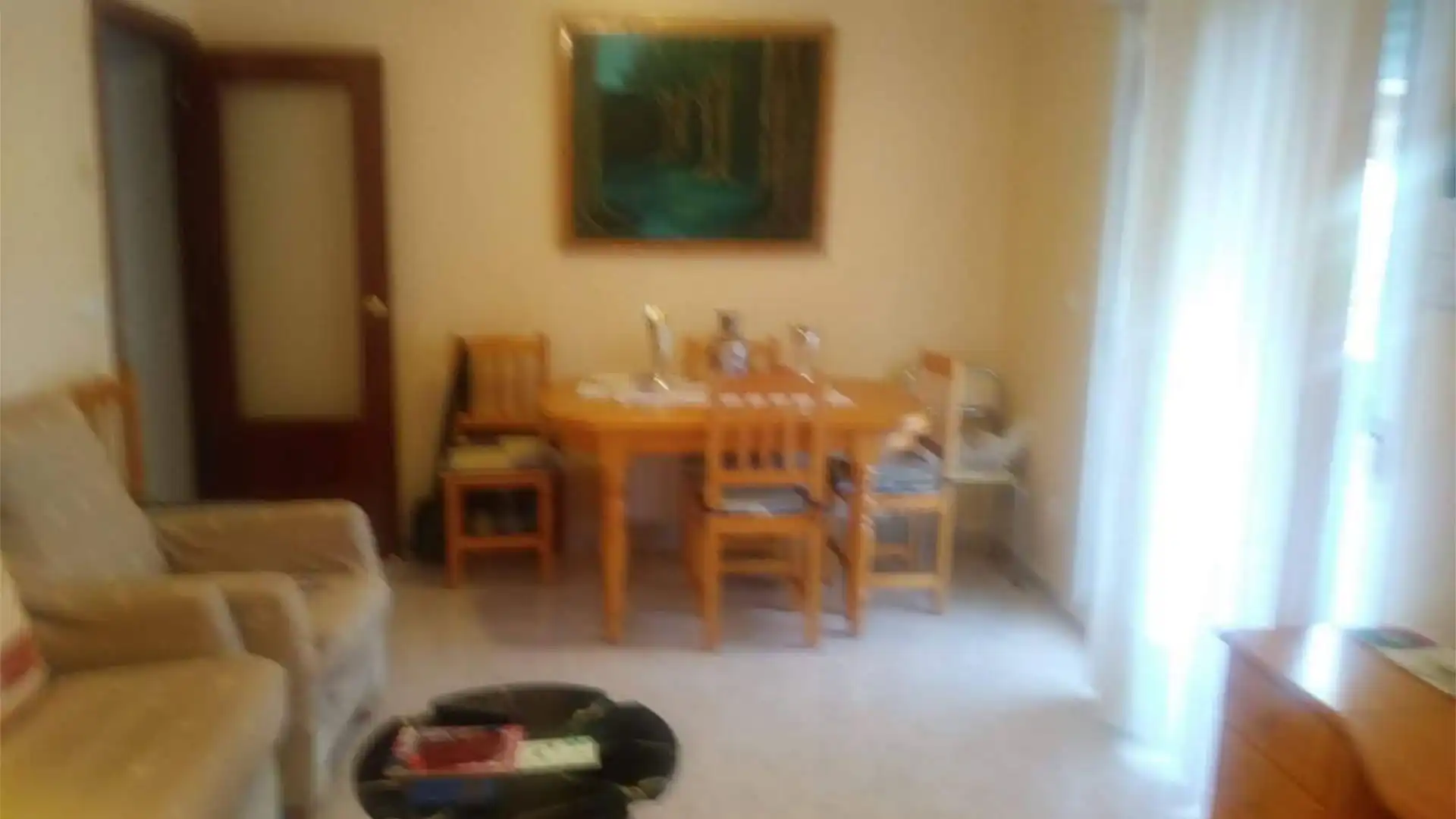 Dining room of Flat for sale in Sabiñánigo  with Heating, Terrace and Furnished