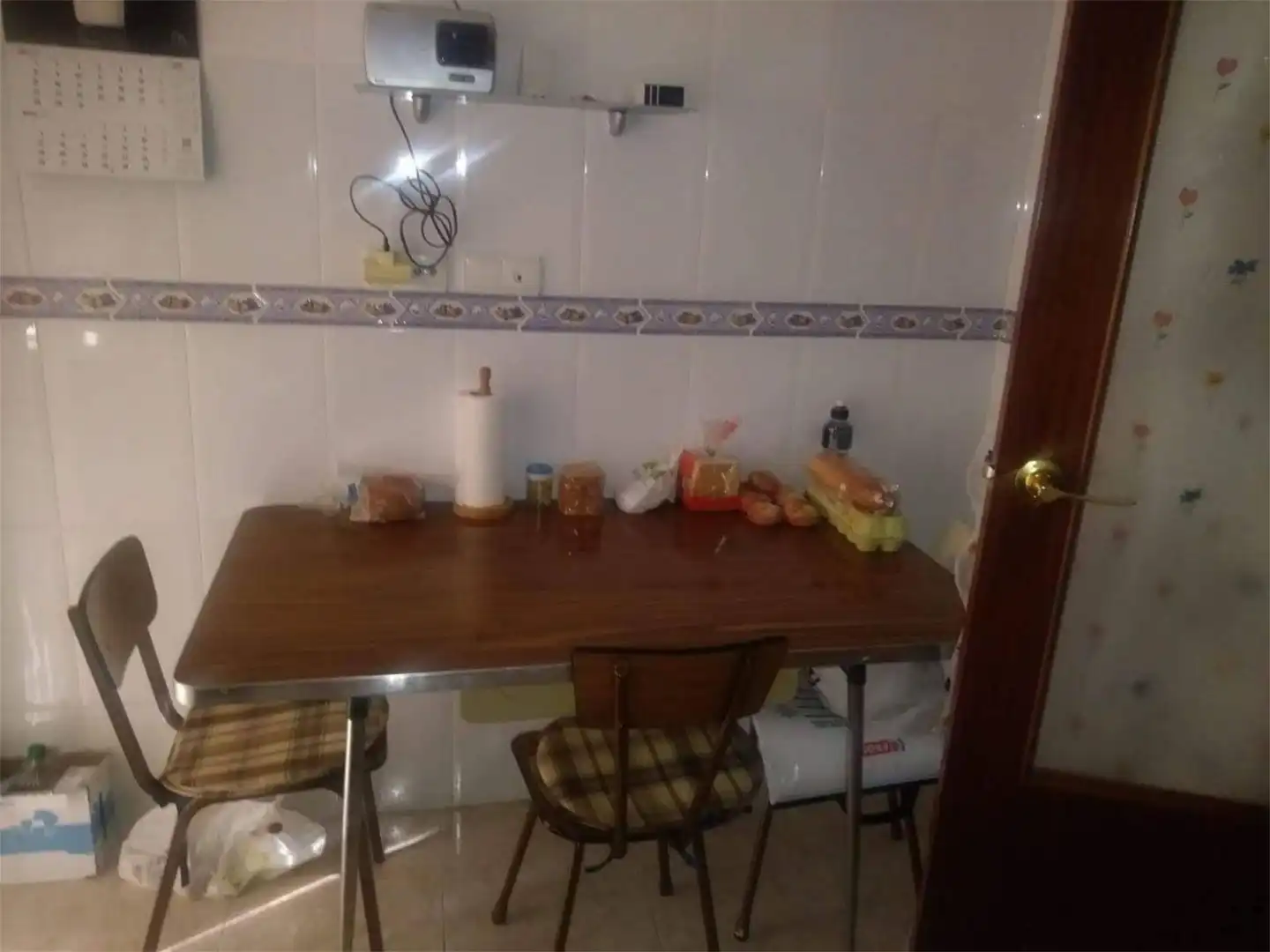 Kitchen of Flat for sale in Sabiñánigo  with Heating, Terrace and Furnished