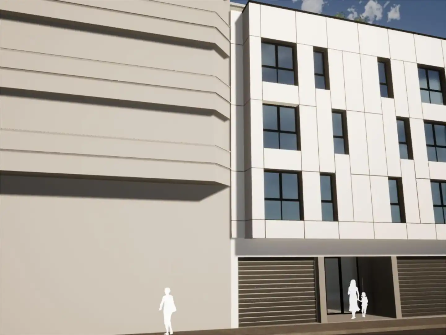 Vista exterior de Piso en venta en Carballo con Calefacción, Terraza y Trastero