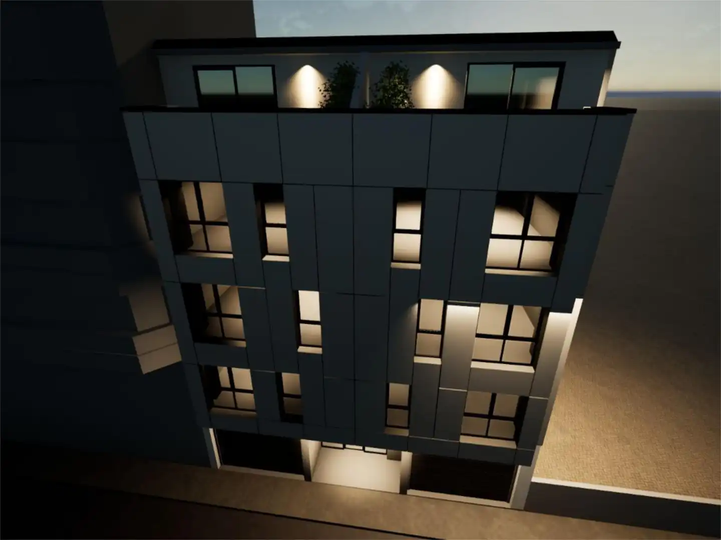 Vista exterior de Piso en venta en Carballo con Calefacción, Terraza y Trastero