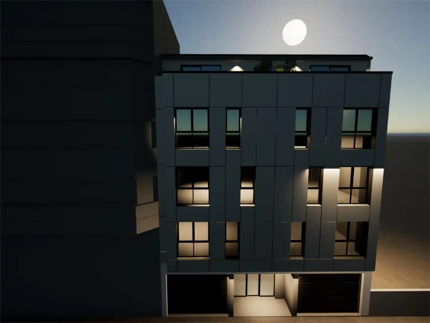 Vista exterior de Piso en venta en Carballo con Calefacción, Terraza y Trastero