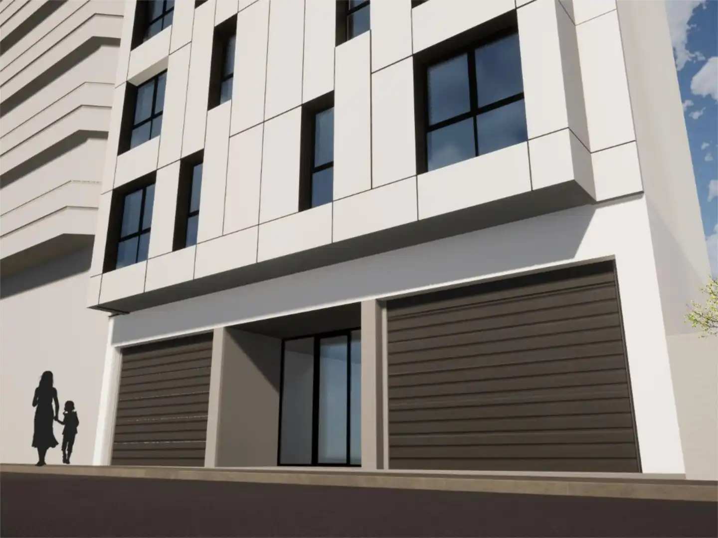 Vista exterior de Piso en venta en Carballo con Calefacción, Terraza y Trastero
