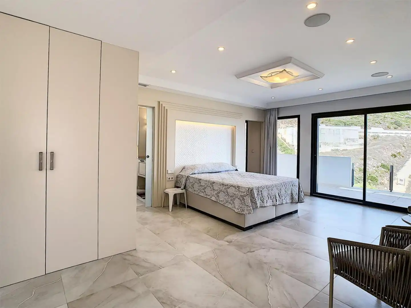 Casa o xalet en venda a Calle Lirios, 29, Cumbre del Sol Dormitori de Casa o xalet en venda en Benitachell / El Poble Nou de Benitatxell amb Aire condicionat, Terrassa i Piscina