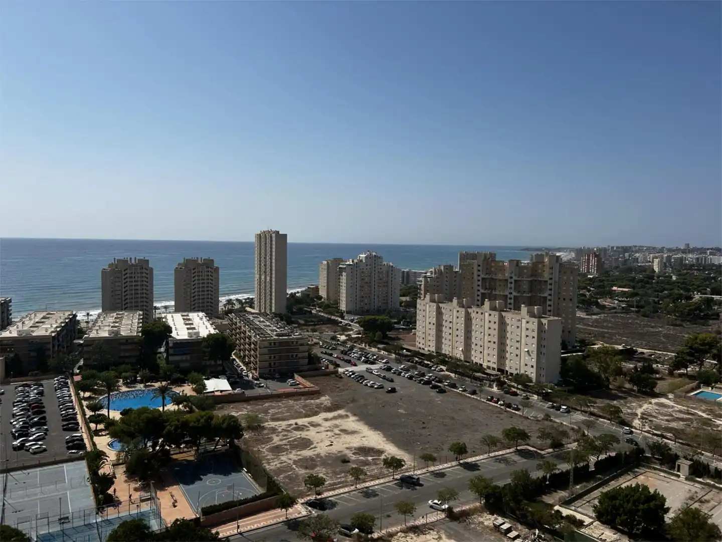 Exterior view of Flat for sale in El Campello  with Air Conditioner, Heating and Parquet flooring