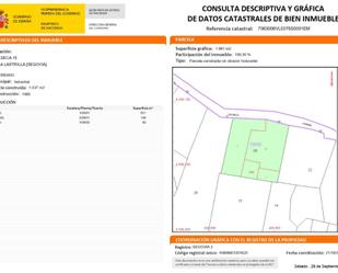 Constructible Land for sale in La Lastrilla 