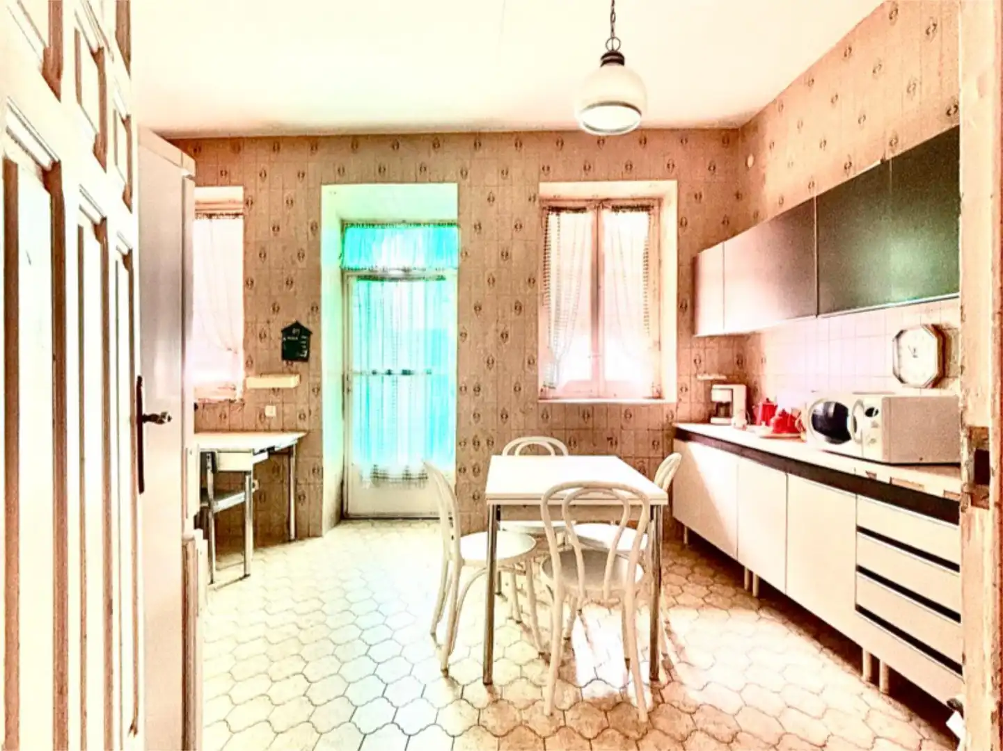 Cocina de Casa o chalet en venta en El Molar (Madrid) con Calefacción, Jardín privado y Parquet