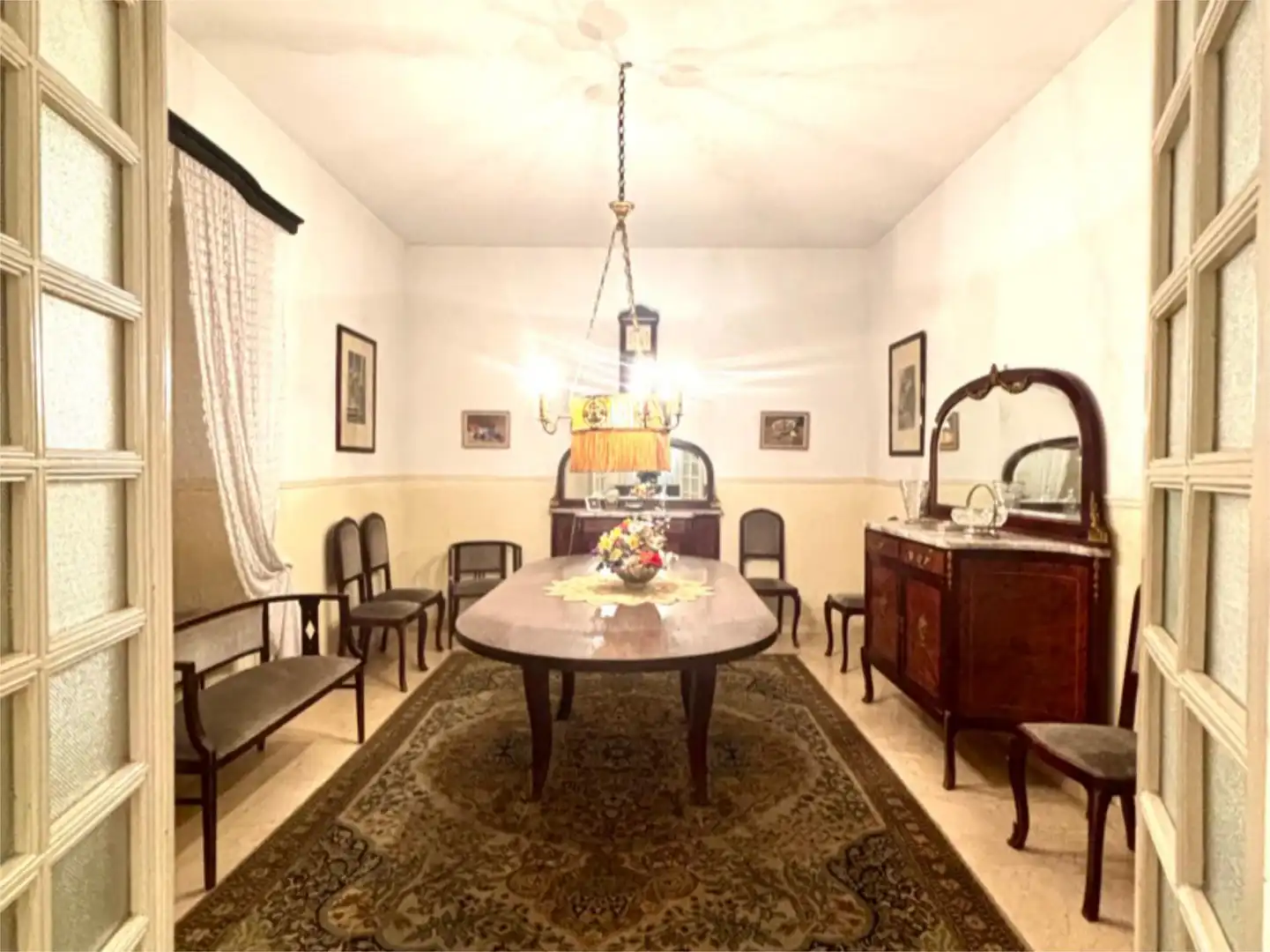 Comedor de Casa o chalet en venta en El Molar (Madrid) con Calefacción, Jardín privado y Parquet