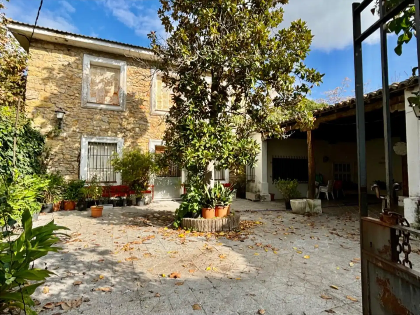 Vista exterior de Casa o chalet en venta en El Molar (Madrid) con Calefacción, Jardín privado y Parquet
