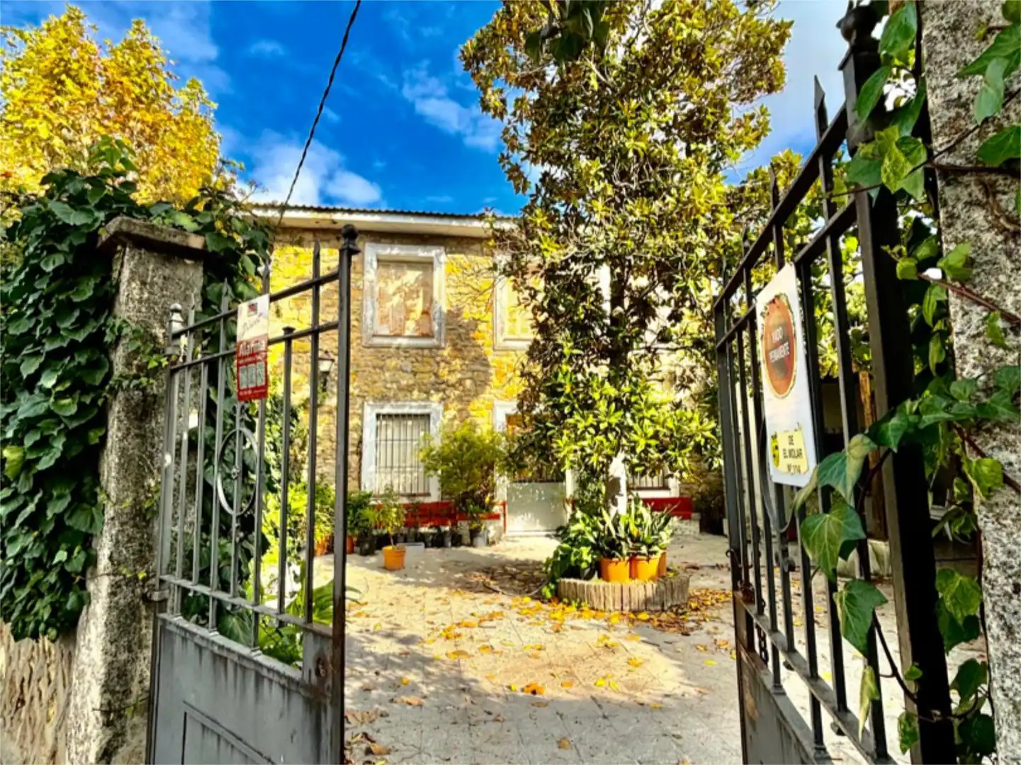 Vista exterior de Casa o chalet en venta en El Molar (Madrid) con Calefacción, Jardín privado y Parquet