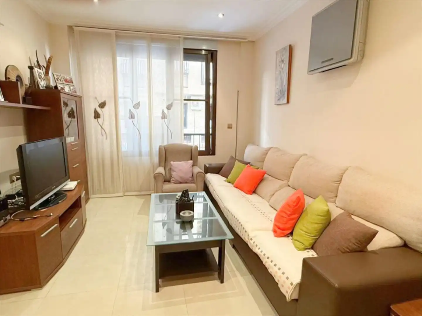Wohnung zum Verkauf in Calle Virgen del Carmen, 5, Playa Levante Wohnzimmer von Wohnung zum Verkauf in Santa Pola mit Klimaanlage