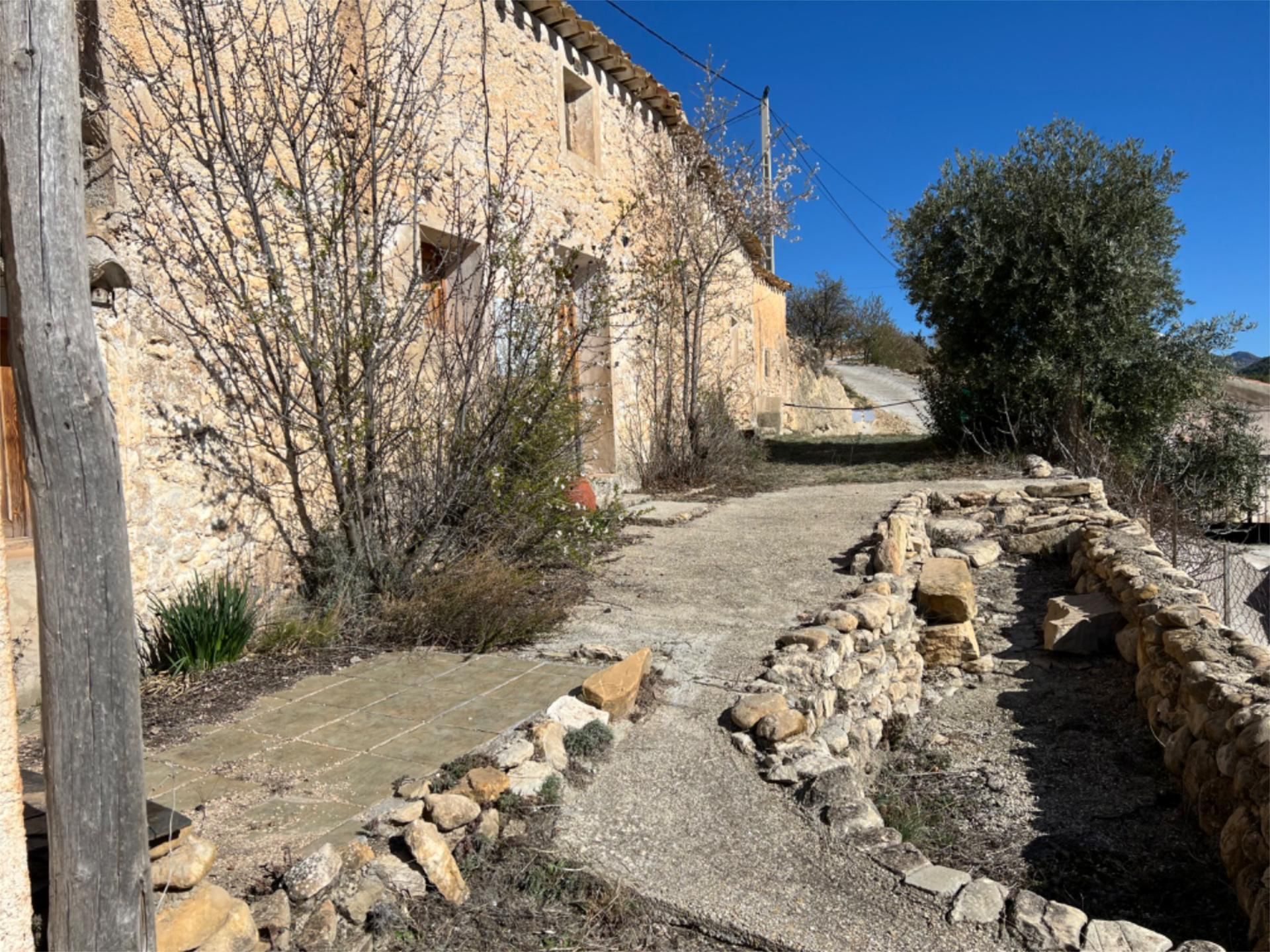 Exterior view of Country house for sale in Huéscar  with Heating, Private garden and Parquet flooring