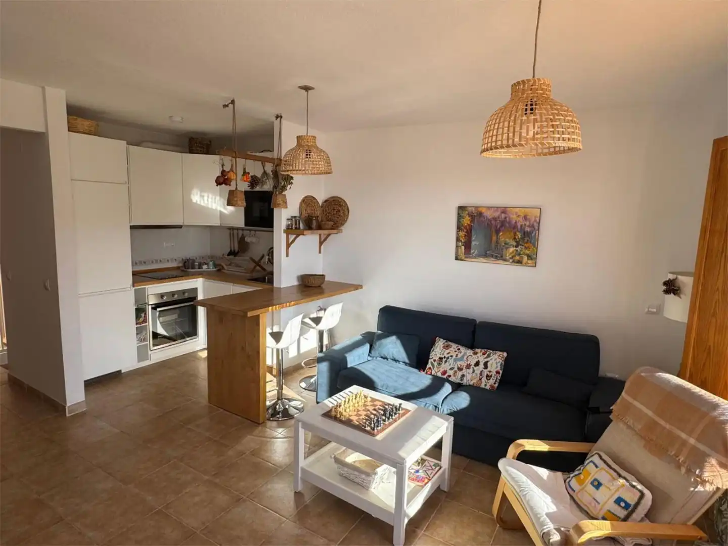 Living room of Flat for sale in Nevada  with Terrace and Balcony