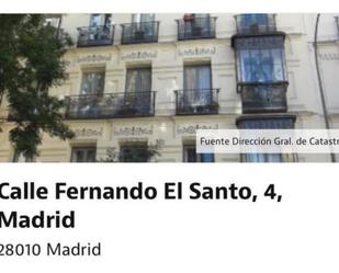 Exterior view of Flat for sale in  Madrid Capital  with Terrace