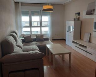 Living room of Flat to rent in Avilés  with Terrace and Furnished