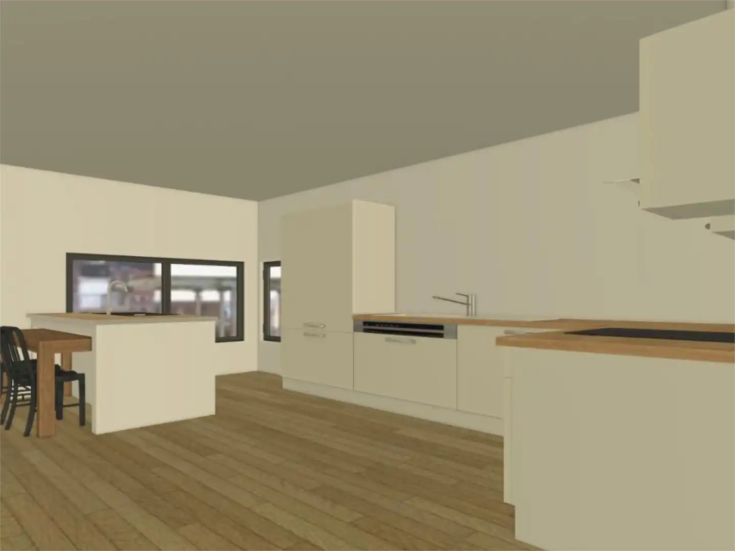 Piso en venta en Gran Vía del Escultor Francisco Salzillo, 14, Santa Catalina - San Bartolomé Cocina de Piso en venta en Murcia con Aire acondicionado, Calefacción y Parquet